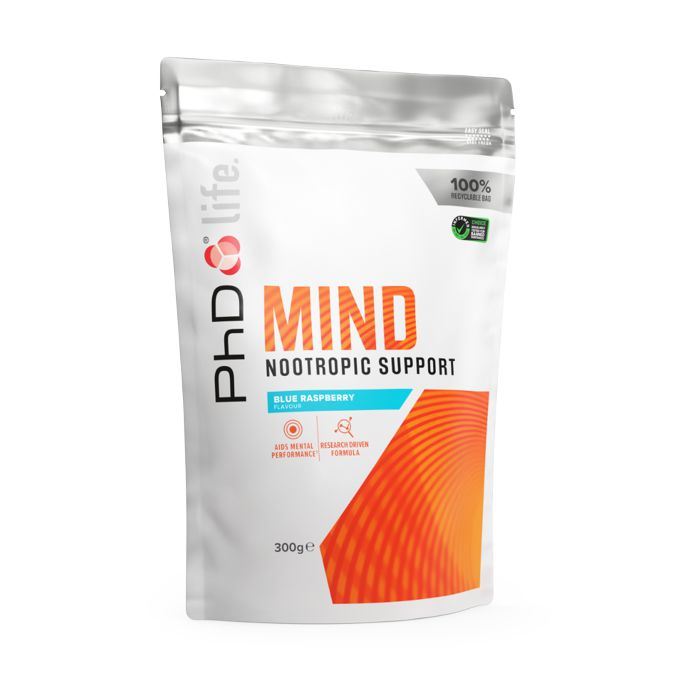 PhD Nutrition Mind 300g blue raspberry