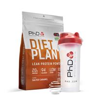 Diet Plant Protein 1 kg slaný karamel + šejkr ZDARMA