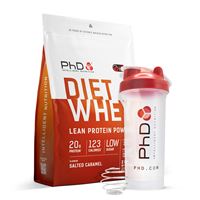 Diet Whey 2 kg slaný karamel + šejkr ZDARMA