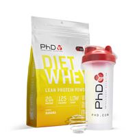 Diet Whey 1 kg banán + šejkr ZDARMA