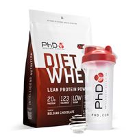 Diet Whey 2 kg belgická čokoláda + šejkr ZDARMA