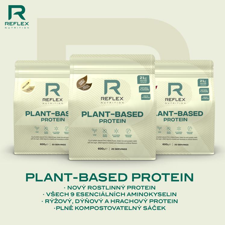 Plant Based Protein 600g vanilla bean 