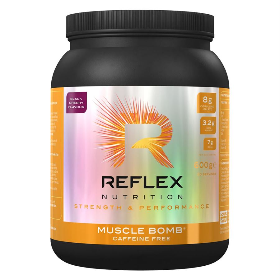 Reflex Muscle Bomb Caffeine Free 600g cherry