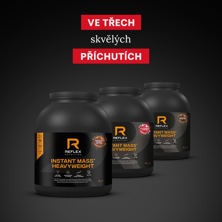 Instant Mass Heavy Weight 2kg čokoláda arašídové máslo
