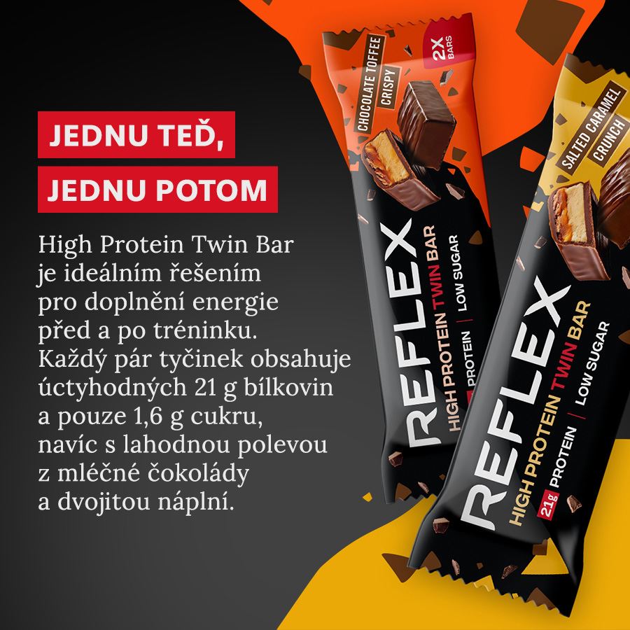 High Protein Twin Bar 60g chocolate toffee crispy