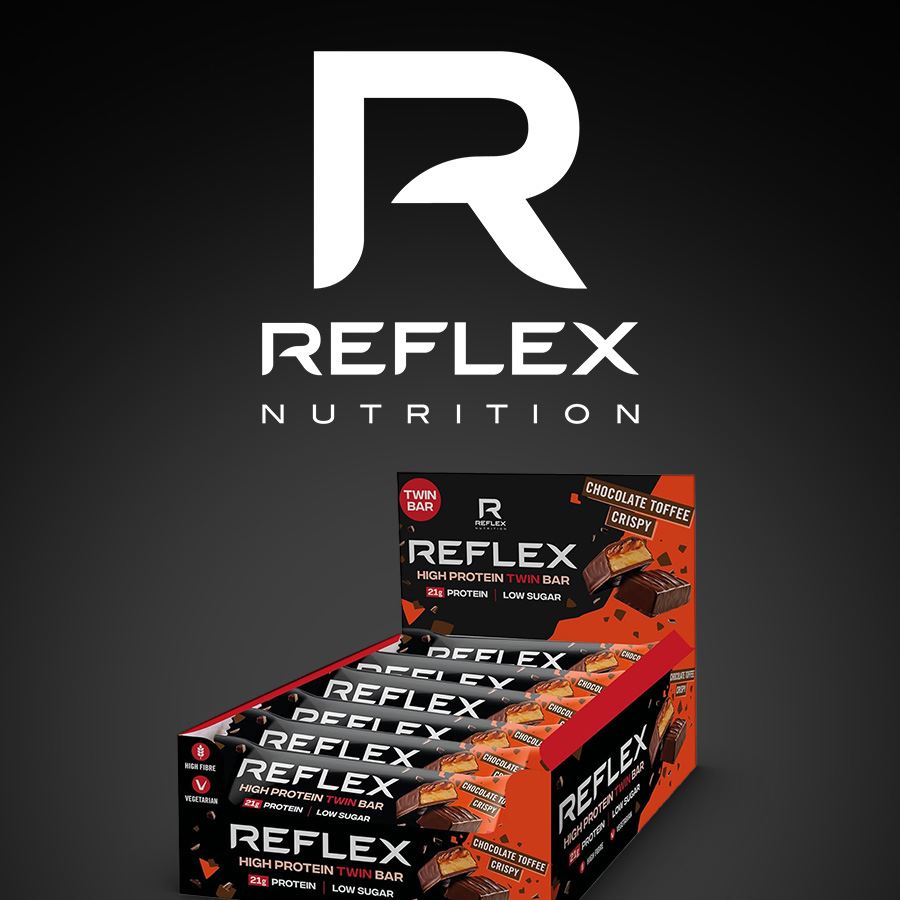 High Protein Twin Bar 60g chocolate toffee crispy