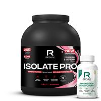 Isolate PRO 1,8kg jahoda malina + Magnesium 90 kapslí ZDARMA