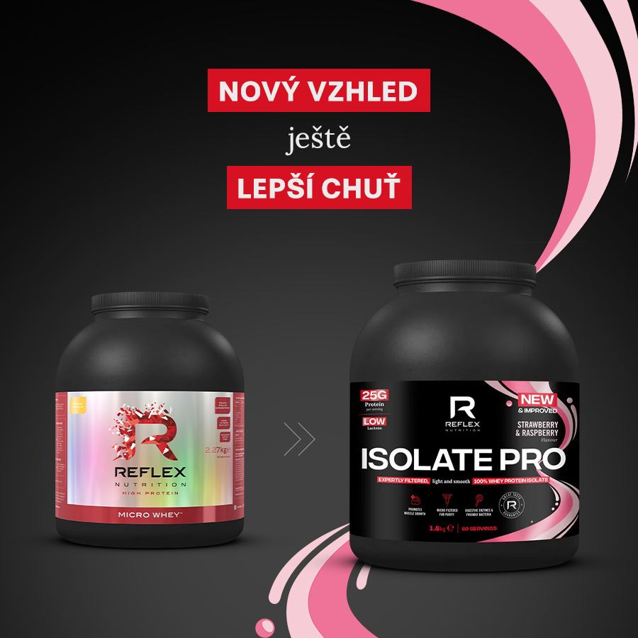 Isolate PRO 1,8kg jahoda malina + Magnesium 90 kapslí ZDARMA