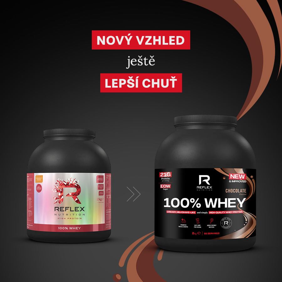 100% Whey Protein 2kg čokoláda + Magnesium 90 kapslí ZDARMA