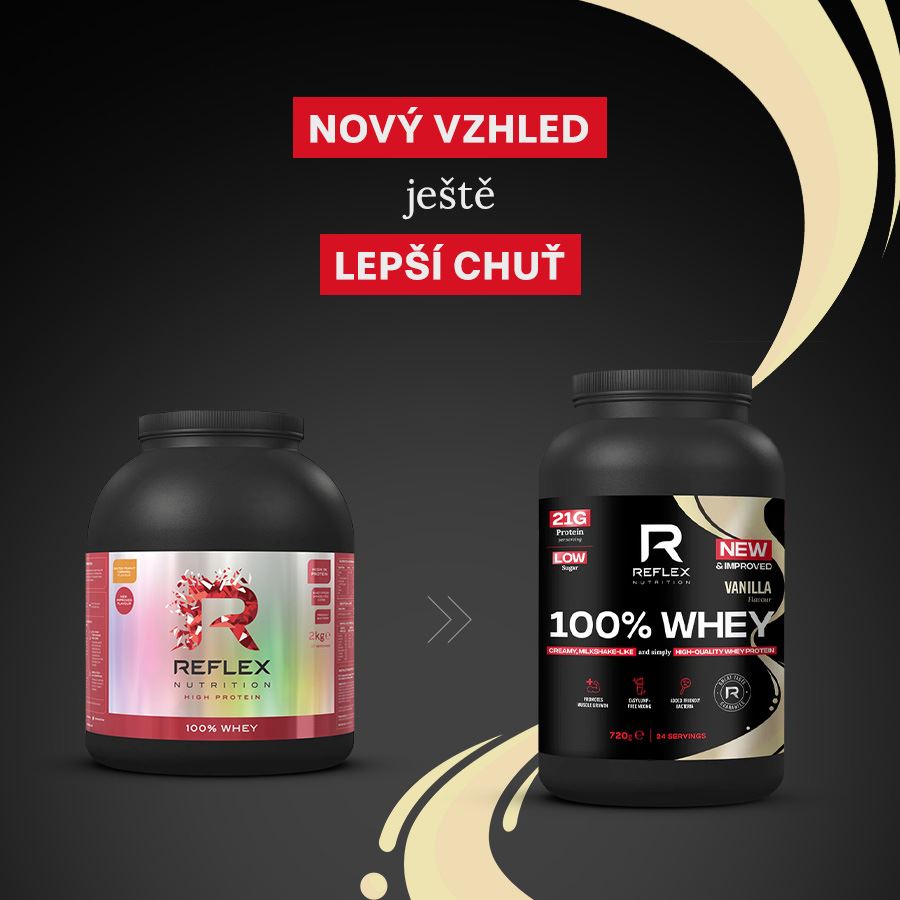 100% Whey Protein 720g vanilka