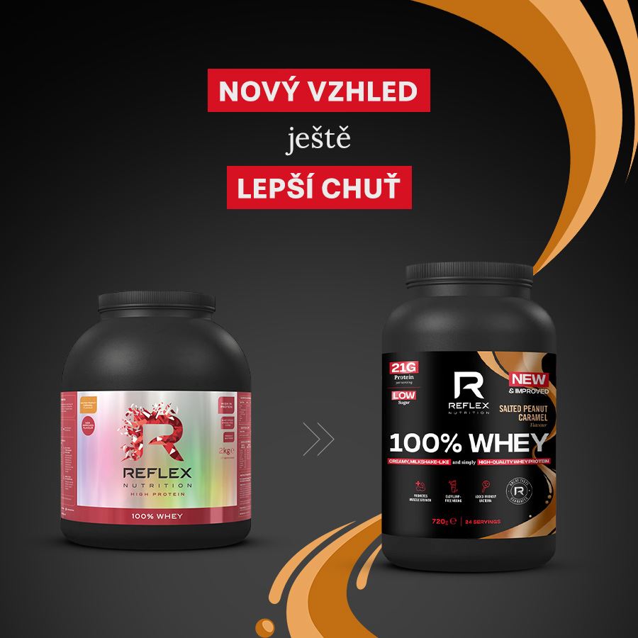 100% Whey Protein 720g slaný arašídový karamel
