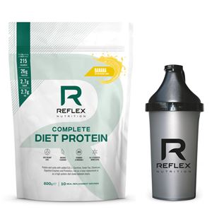 Reflex Complete Diet Protein 600g banán + šejkr zdarma