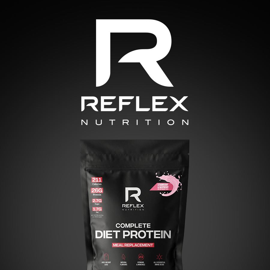 Complete Diet Protein 600g jahoda a malina
