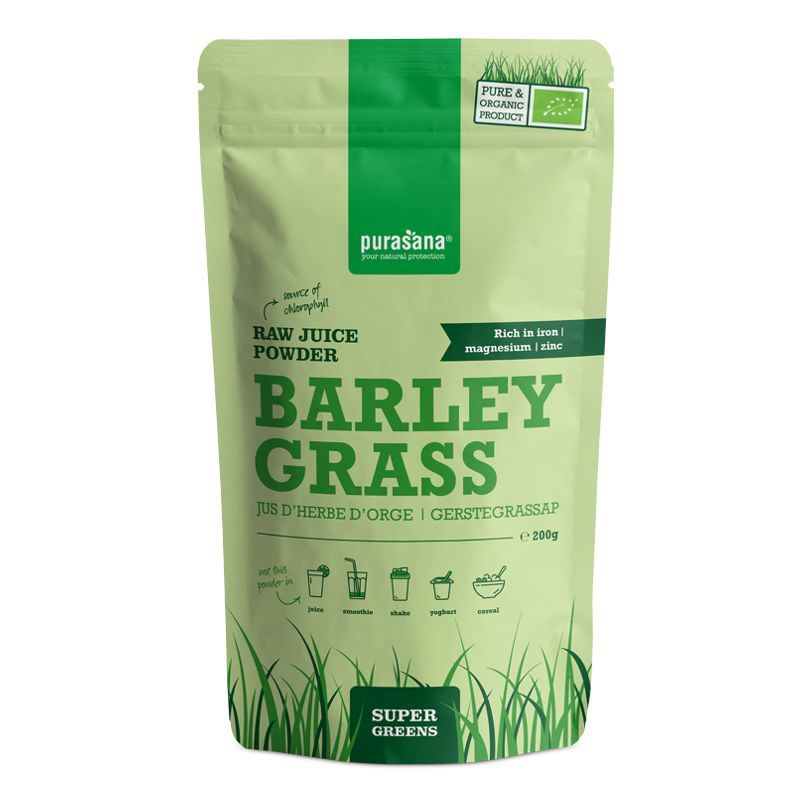 Barley Grass Raw Juice Powder BIO 200g (Zelený ječmen) 