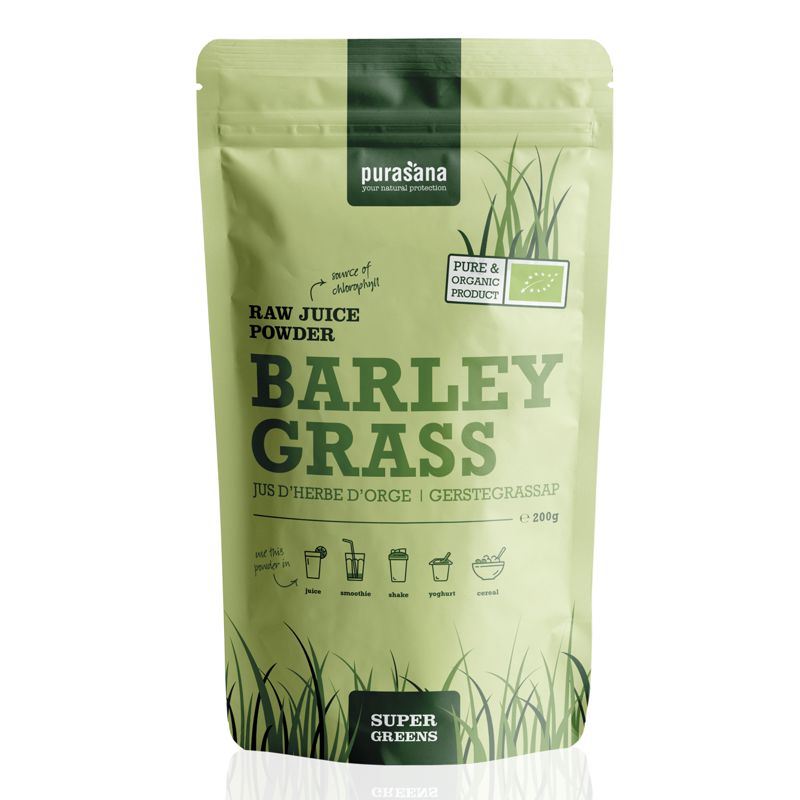 Barley Grass Raw Juice Powder BIO 200g (Zelený ječmen)