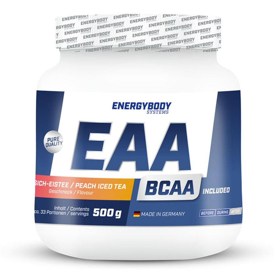 EnergyBody EAA 500g ledový čaj broskev
