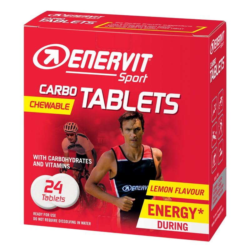 ENERVIT GT Sport Carbo Tablets 24 tablet citron