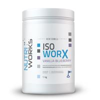 Iso Worx NEW 1 kg vanilka s borůvkou