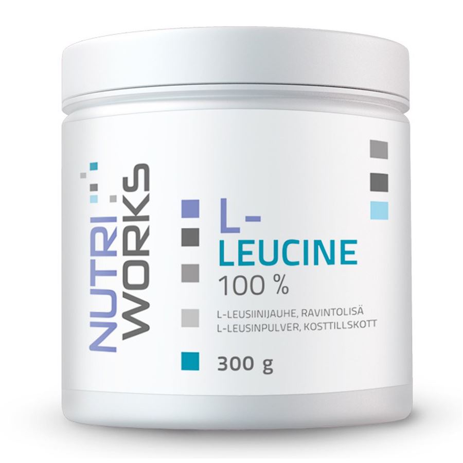 NutriWorks L-Leucine 100% 300g (L-leucin 100%)