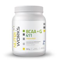 BCAA + Glutamin 4:1:1 500 g fresh fruit  