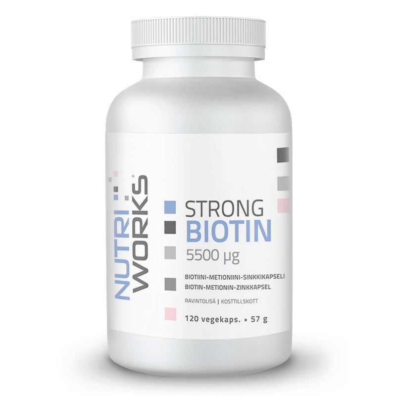 Strong Biotin 5500µg 120 kapslí