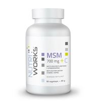 MSM 700 mg + C 90 kapslí