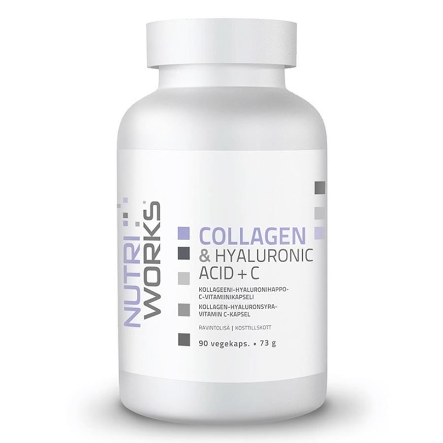 Collagen & Hyaluronic Acid + C 90 kapslí