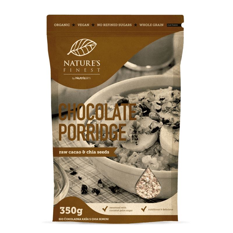 Chocolate Porridge Bio 350g (Ovesná kaše)