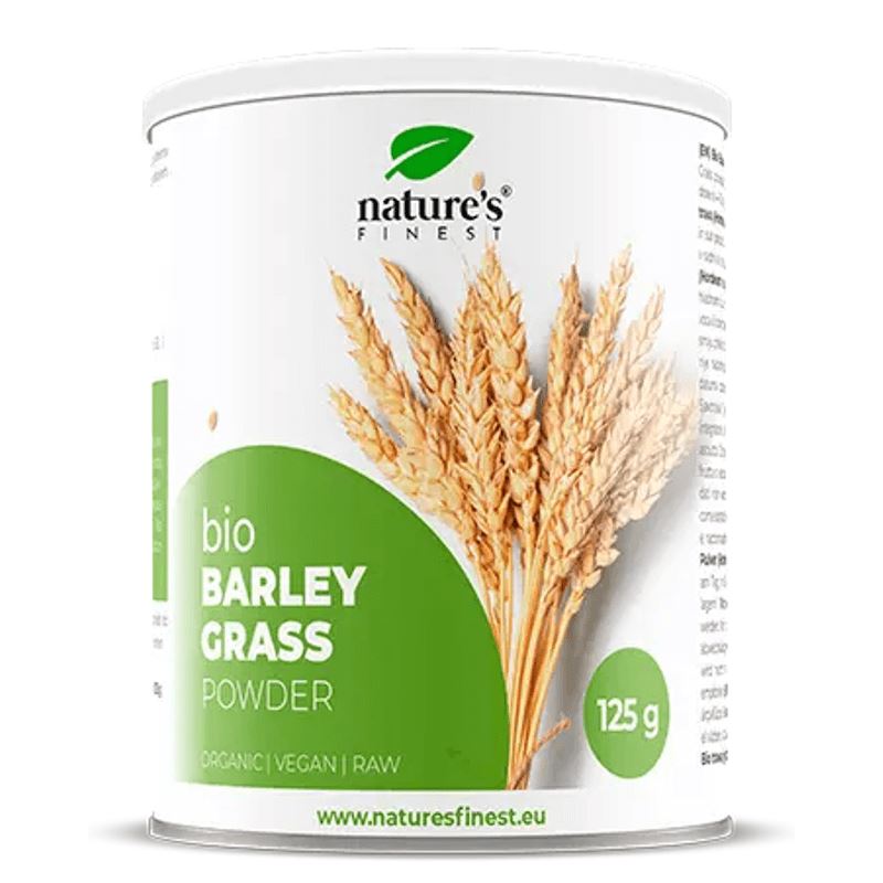Nutrisslim Barley Grass Powder Bio (China) 125g (Zelený ječmen)