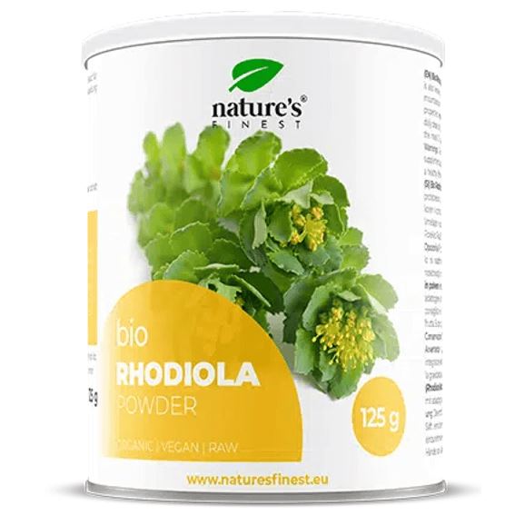 Nature's Finest Rhodiola Rosea Bio 125g (Rozchodnice růžová)