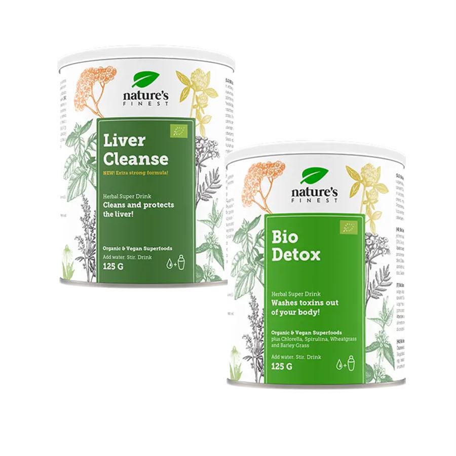Nature's Finest Total Detox 250g (Liver Cleanse 125g + Detox 125g)