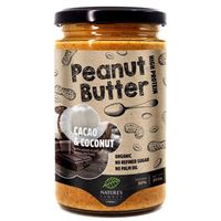 Peanut Butter Cacao & Coconut Bio 350g (Bio Arašídový krém kakao-kokosový)