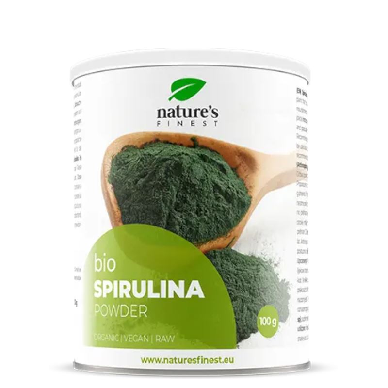 Nature's Finest Spirulina Powder Bio 100g