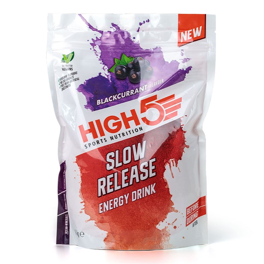 High5 Energy Drink Slow Release 1kg blackcurrant