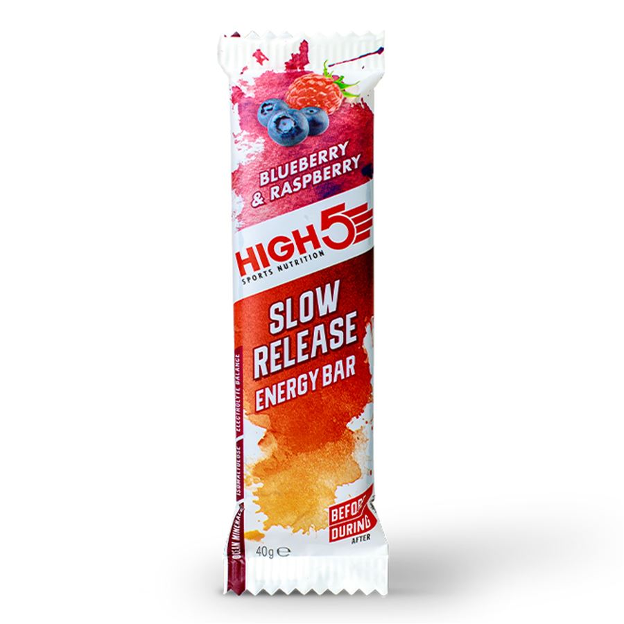 Energy Bar Slow Release 40g blueberry and raspberry
