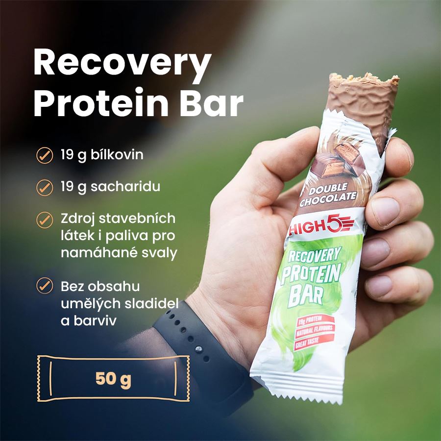 Recovery Protein Bar 50g double chocolate