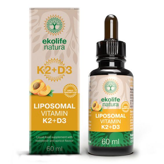 Liposomal Vitamin K2 + D3 60ml (Lipozomální vitamín K2 + D3)