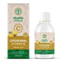 Liposomal Vitamin C 750mg 250ml ananas (Lipozomální vitamín C)