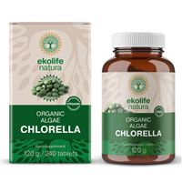 Algae Chlorella Organic 240 tablet (Bio řasa chlorella)