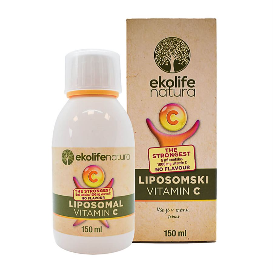 EKOLIFE NATURA Liposomal Vitamin C 1000mg 150ml