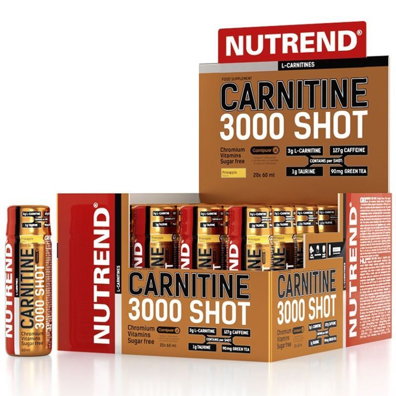 Carnitine 3000 Shot 20x60ml pomeranč