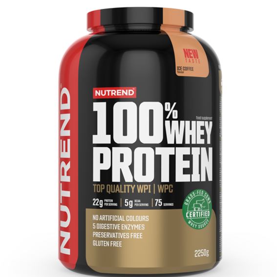 100% Whey Protein 2,25kg ledová káva