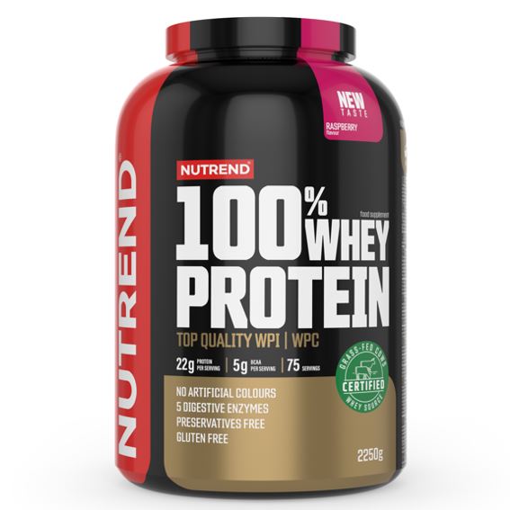 100% Whey Protein 2,25kg malina