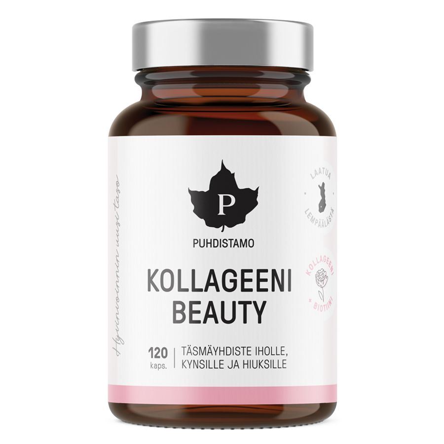 Puhdistamo Collagen Beauty 120 kapslí (Kolagenové peptidy Verisol®)