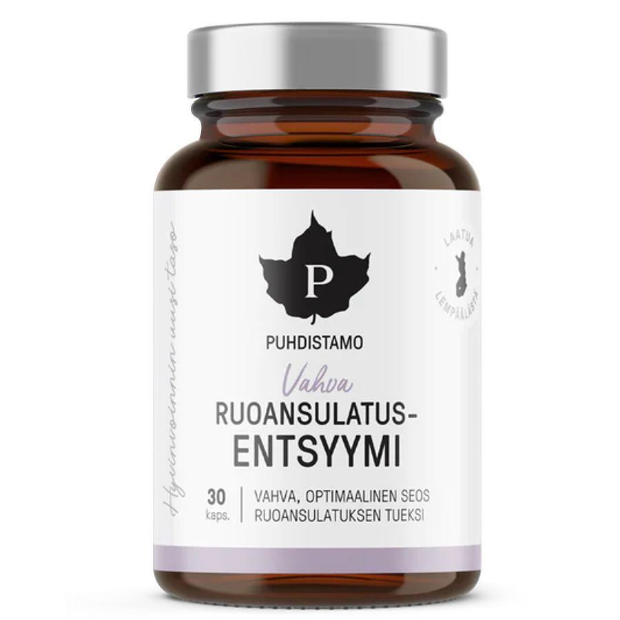 Puhdistamo Super Digestive Enzymes 30 kapslí (Super trávicí enzymy)