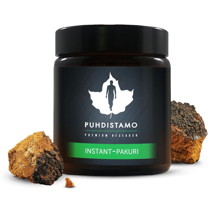 Puhdistamo Instant Chaga Powder 28g (Instantní houba Chaga)