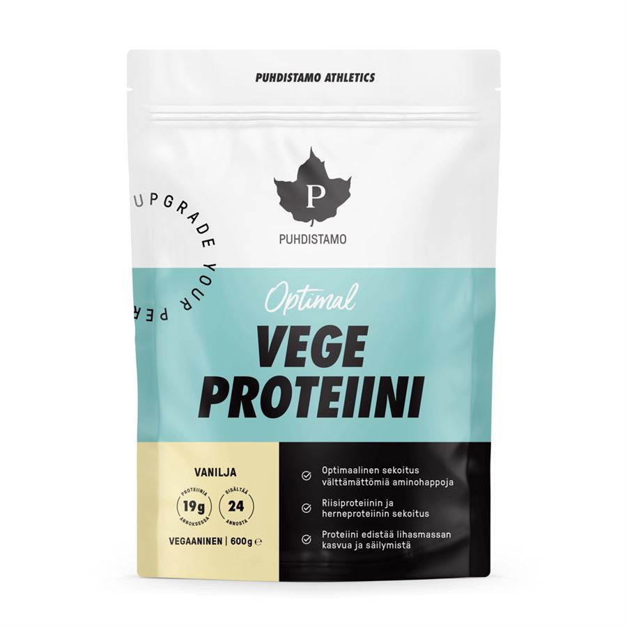 Puhdistamo Optimal Vegan Protein 600g vanilka