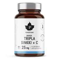 Triple Zinc 25mg + Vitamin C 60 kapslí (Zinek s vitamínem C)