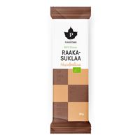 RAW Čokoláda BIO 36g lískový oříšek 58% kakaa (Hasselpähkinä)