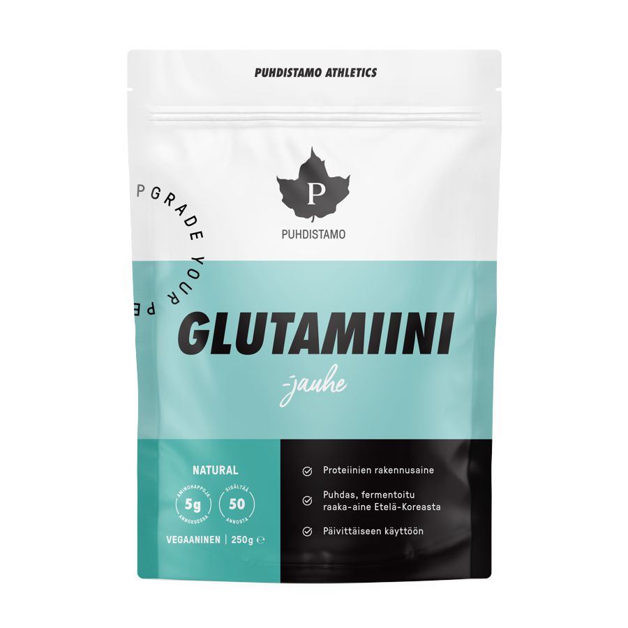 Puhdistamo L-Glutamine 250g (Glutamiini)